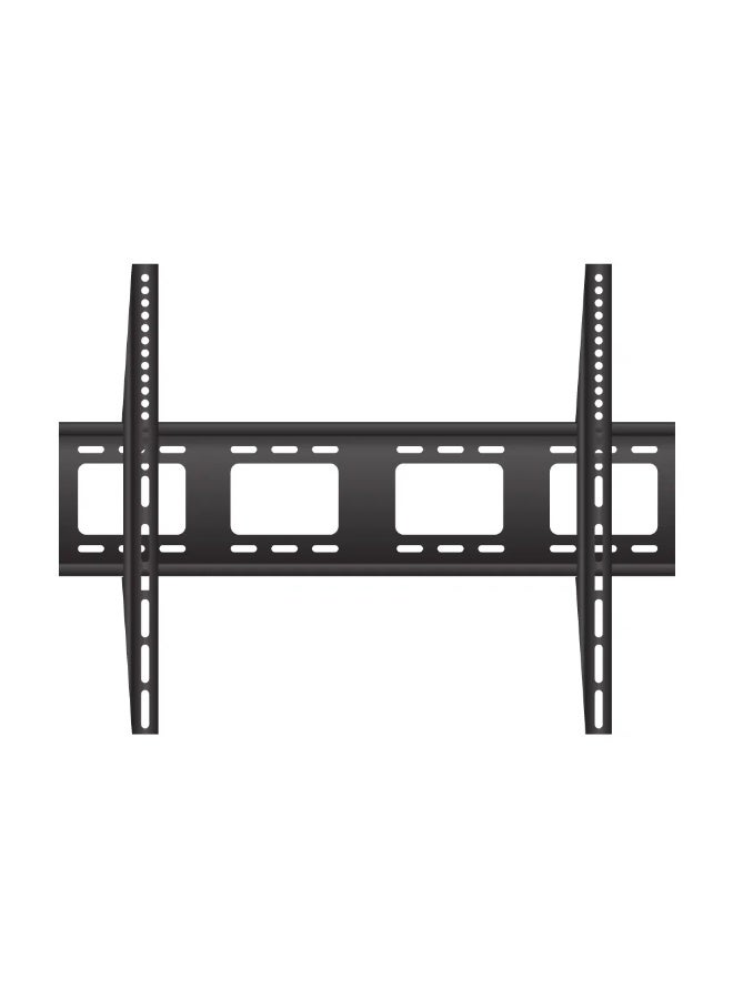 Fixed TV Wall Mount for 60-100 Inch Curved & Flat Panel TVs up to 100 kg/220 lbs, VESA 800x600mm, Distance 63mm,Durable Steel Modern Bracket with Detachable Panel, three times strength tested, Black | TF-86F